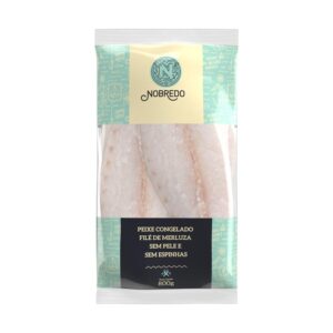 FILÉ DE PEIXE MERLUZA IMPORTADO NOBREDO - 800G