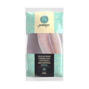 FILÉ DE PEIXE PANGA SEM GORDURA IMPORTADO NOBREDO - 800G