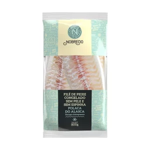 FILÉ DE PEIXE POLACA DO ALASCA NOBREDO - 800G